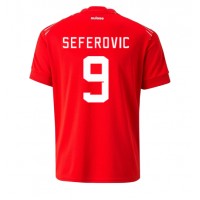 Echipament fotbal Elveţia Haris Seferovic #9 Tricou Acasa Mondial 2022 maneca scurta
